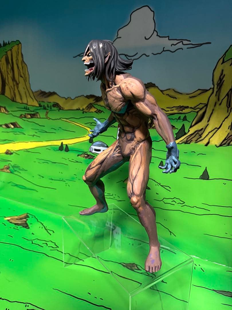 ✨　一番くじ 進撃の巨人 A賞 エレン 二次元　リペイント　フィギュア　✨