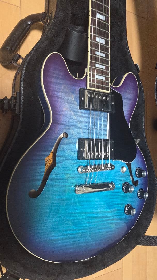 ギター Gibson ES-339 Figured Blueberry Burst
