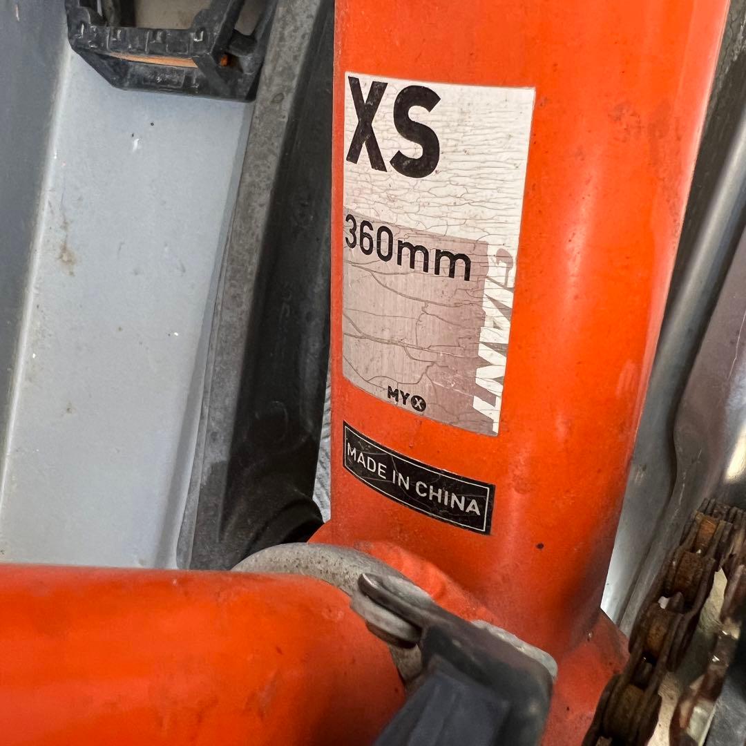 防犯登録抹消済 MTB GIANT SNAP XSサイズ　 フレーム+部品多数付