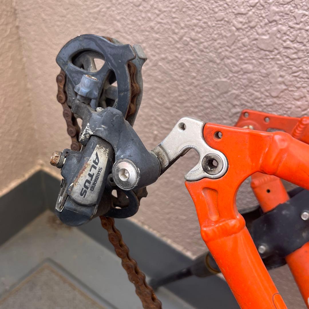 防犯登録抹消済 MTB GIANT SNAP XSサイズ　 フレーム+部品多数付