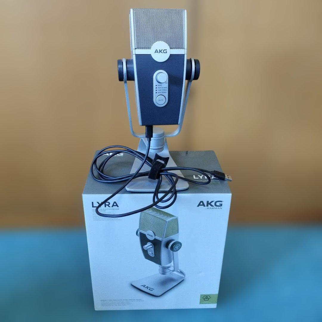AKG Lyra-Y3　コンデンサーマイク　USB接続　USB対応