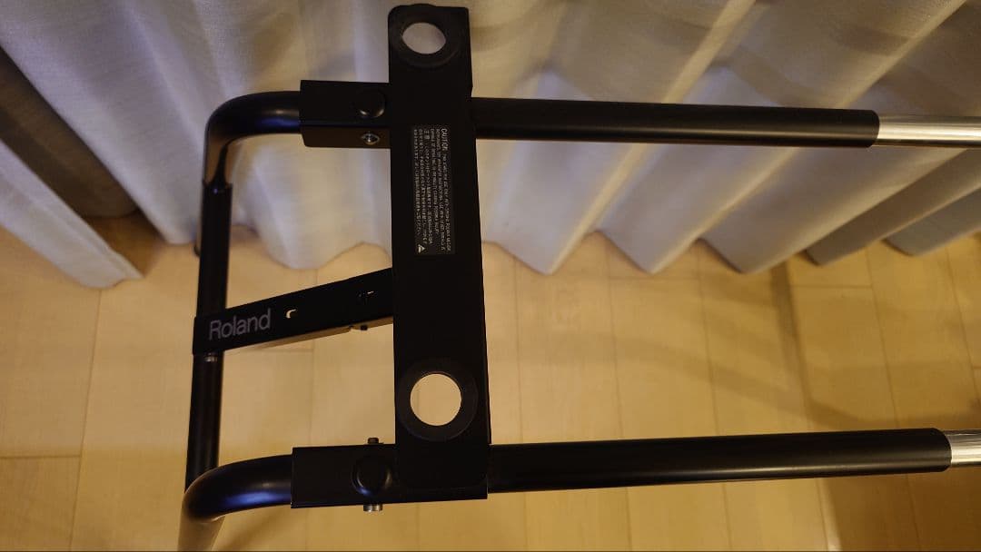 Roland キーボードスタンド KS-12 折りたたみ式 ブラック