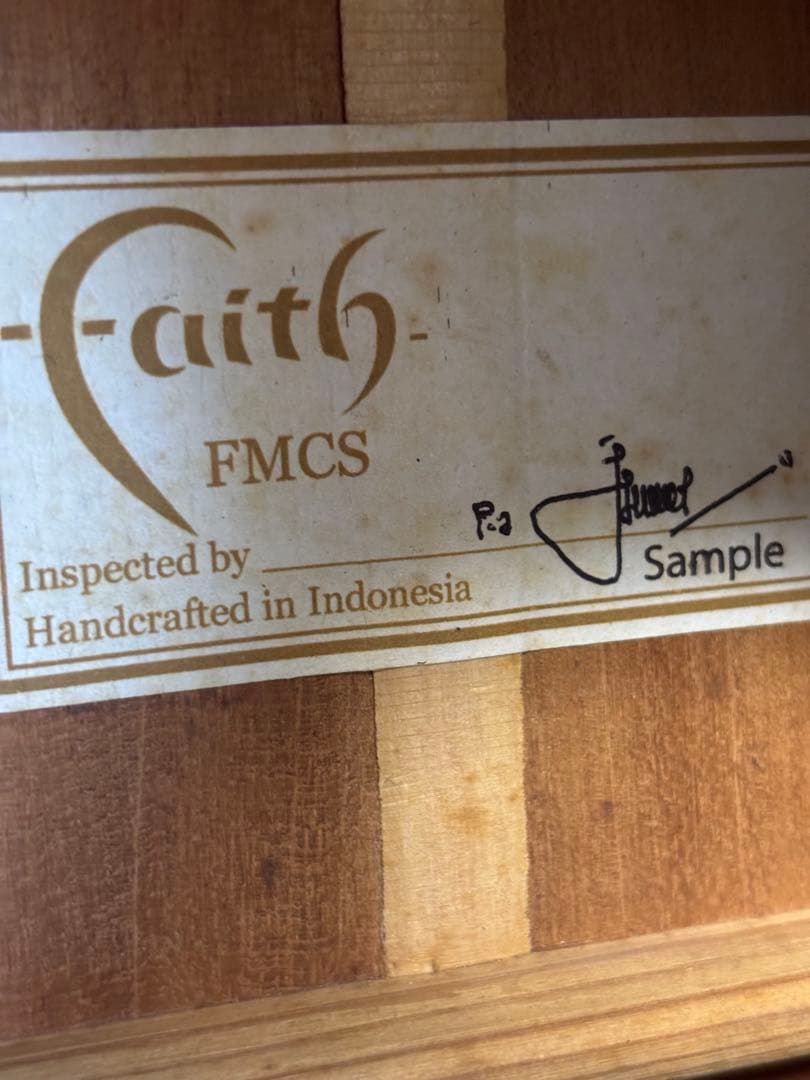 専用❗️faith guitar フェイスギターFMCSエレアコ　パーラーギター❗️