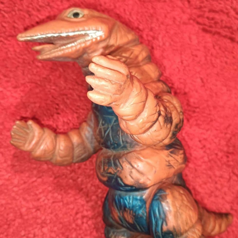 ☆当時物　昭和レトロ　ソフビ　テレスドン☆　ウルトラマン　円谷プロ　ブルマァク