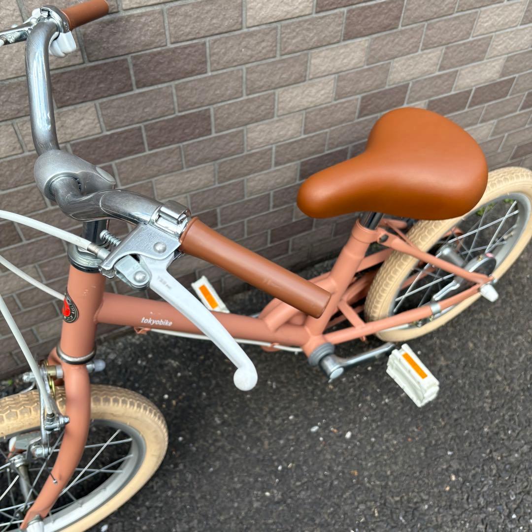 【美品】little tokyobike /ピンク/16インチ (直接引渡)