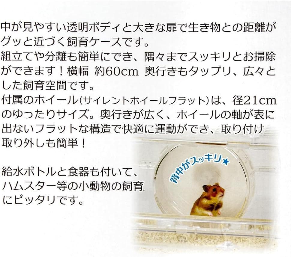 三晃商会 SANKO C602 ルーミィ60 グランスぺース クリアー