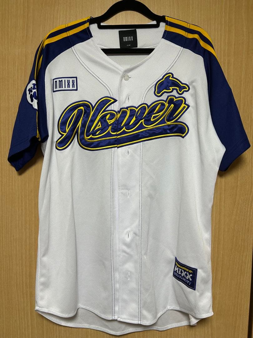 NMIXX ソリュン ユニフォーム ベースボールシャツ ファンコン