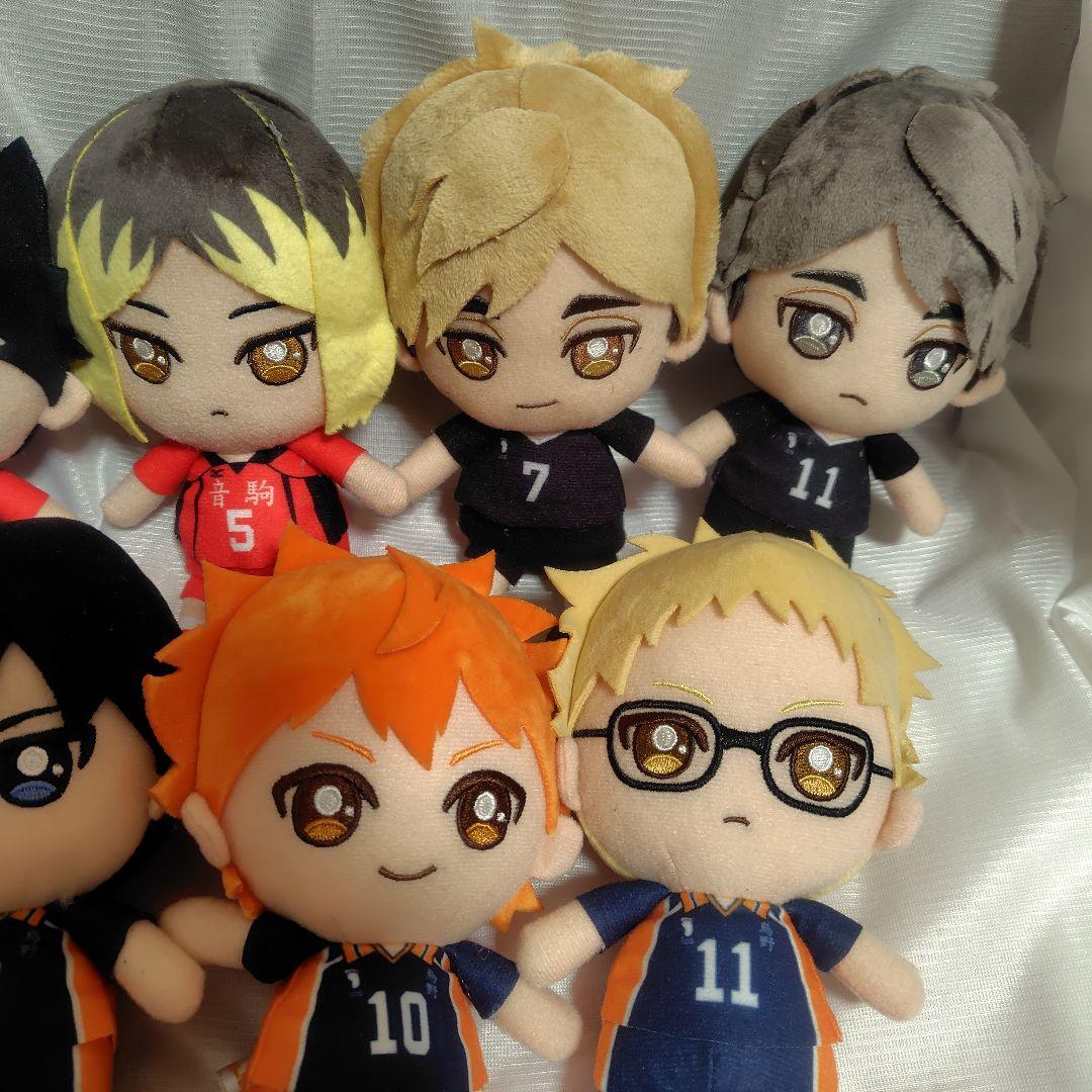 【バラ売り対応可】ハイキュー!! ぬいぐるみ９体セット
