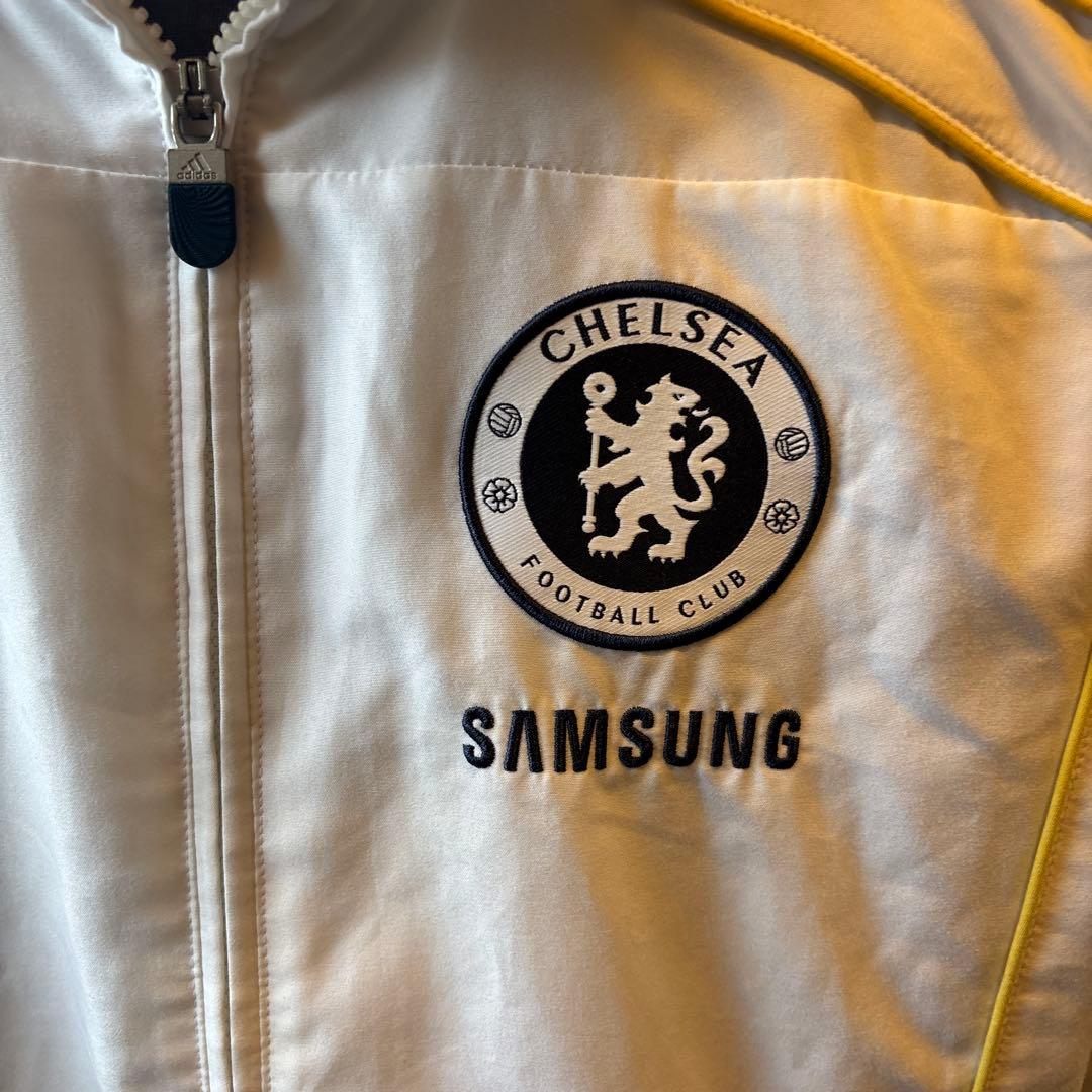 adidas CHELSEA FC ジャケット ホワイト