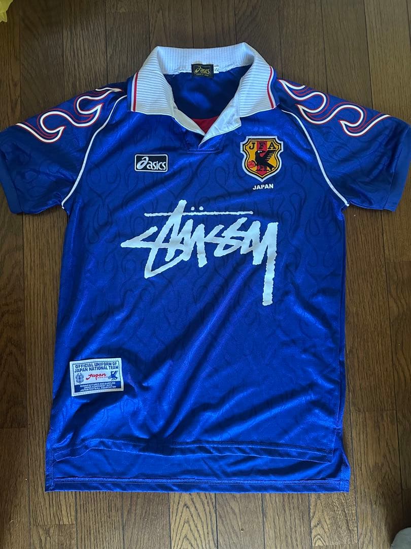 日本代表 サッカーシャツ Sサイズ asics
