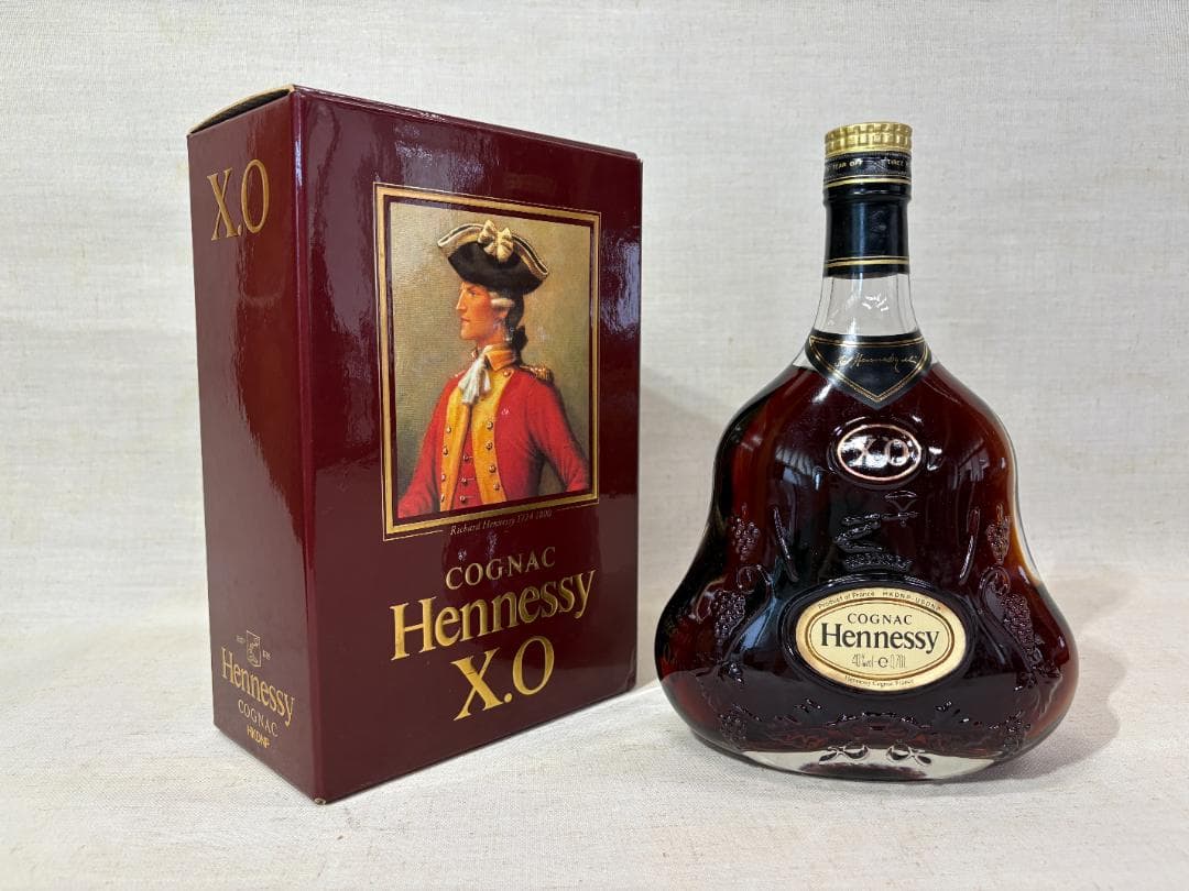 H*i様 ヘネシー Hennessy XO 金キャップ ブラウンボトル 700m