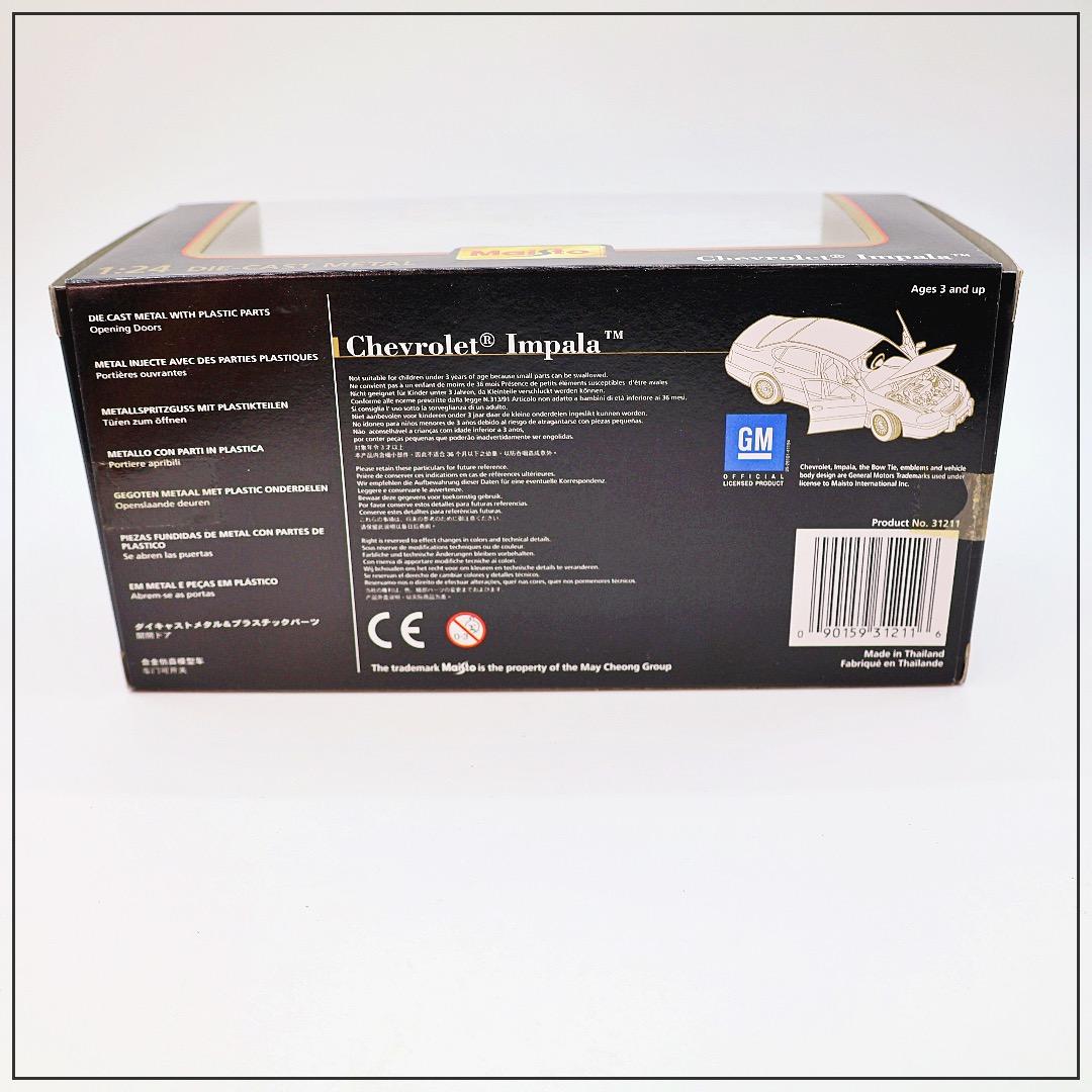 美品⭐︎ダイキャスト｜シボレー・インパラ・スペシャルエディション・1/24