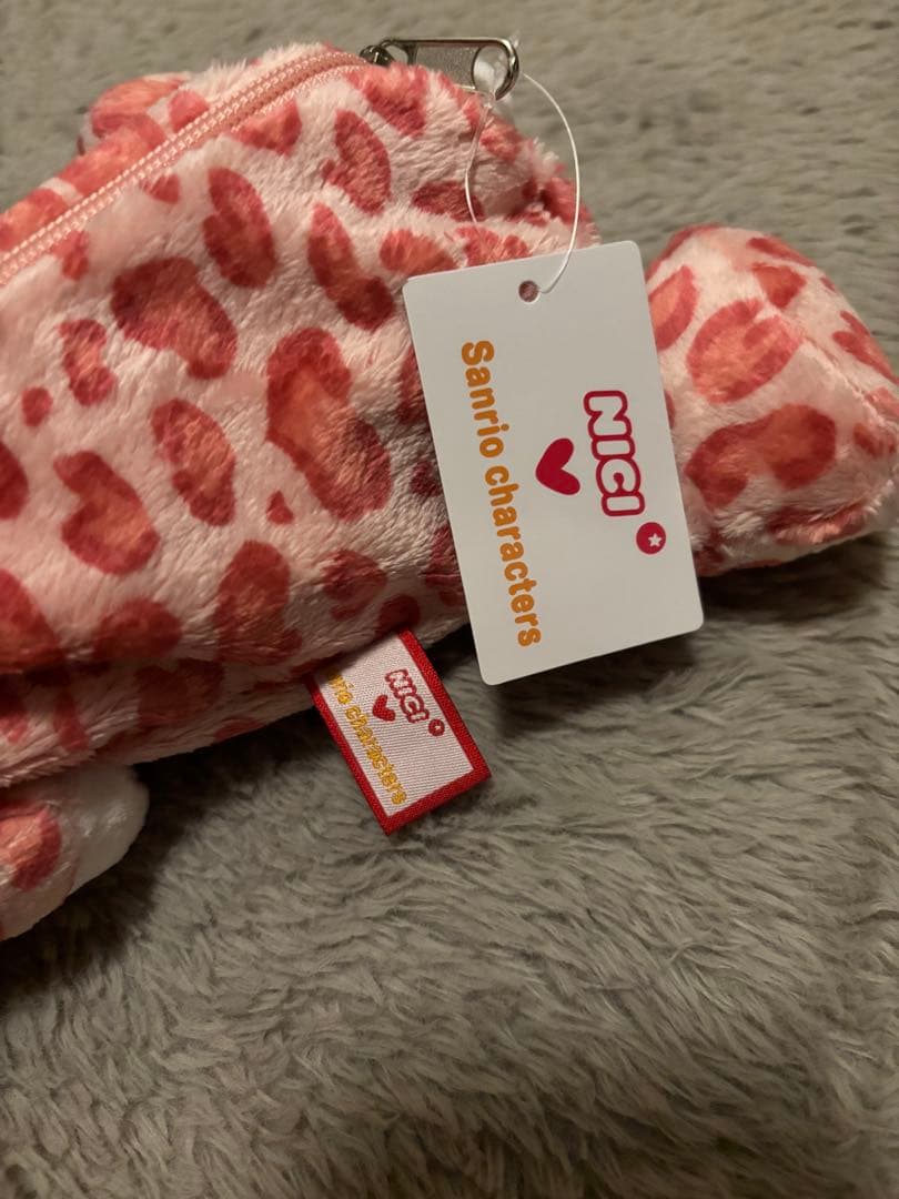 【新品未使用】　マイメロディ×ピンクレパードNICl ペンケース　ぬいぐるみ