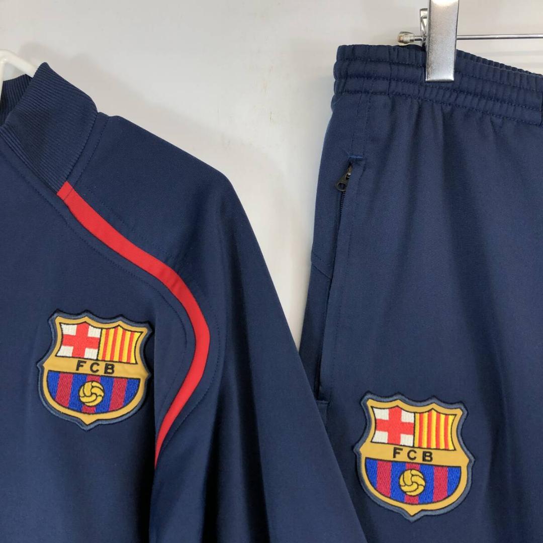 00s ナイキ FCバルセロナ ジャージ セットアップ Mサイズ 146993