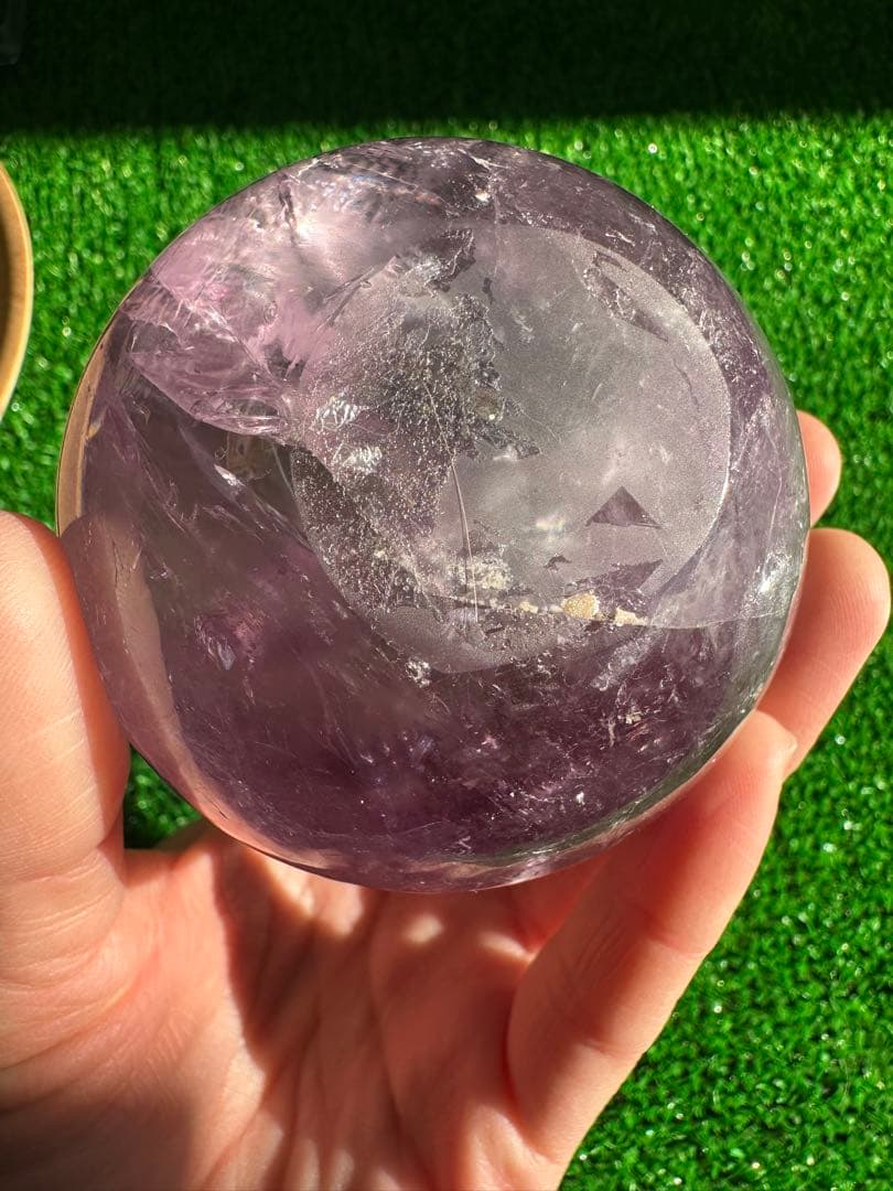 アメジスト スフィア（天然石） 506g