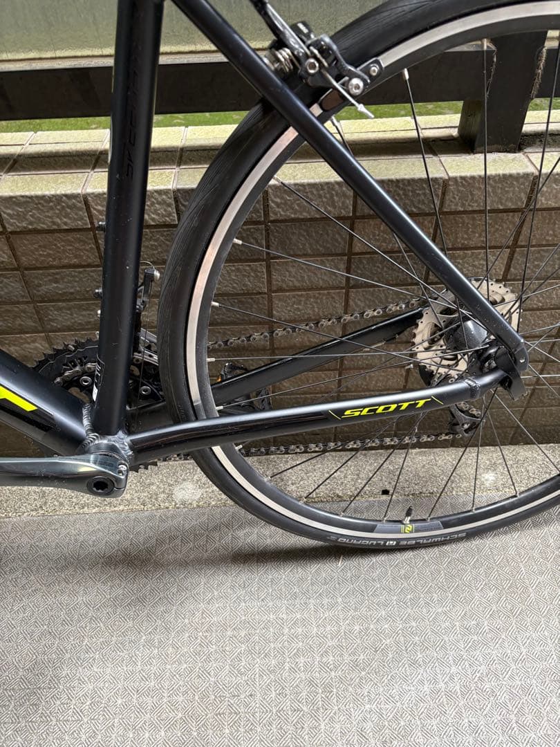 Scott ロードバイク ブラック/イエロー