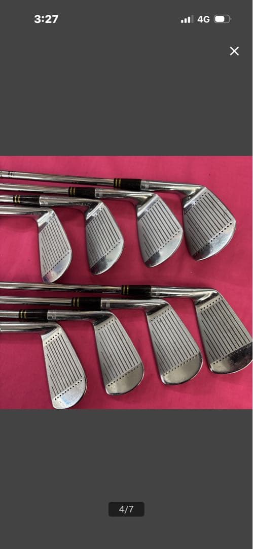 レア！トップフライト　トラディショナル　スポルディング　アイアン8本