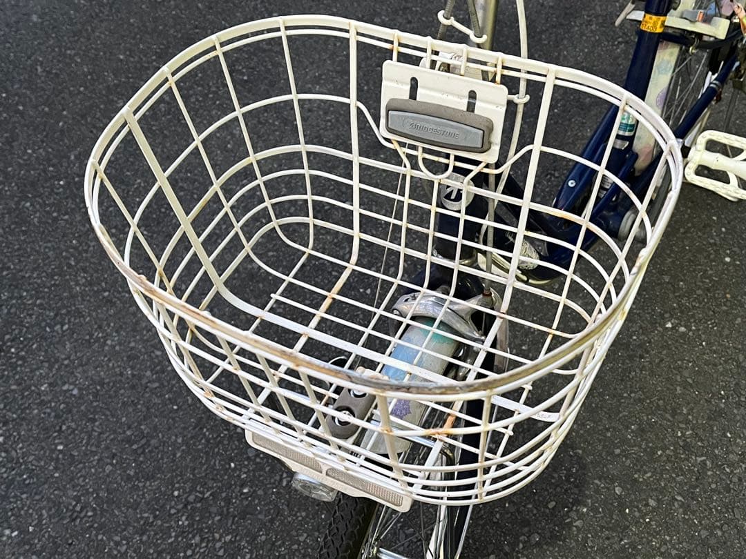 と*ち様 〓中古美品ブリヂストン女の子自転車〓リコリーナ24インチ★ブルー※配達