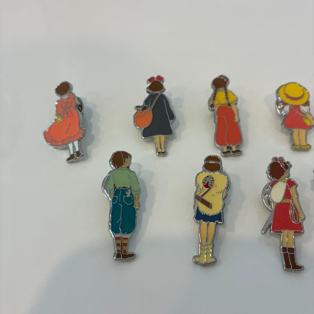 スタジオジブリ　ピンズコレクション　全8種コンプリートセット