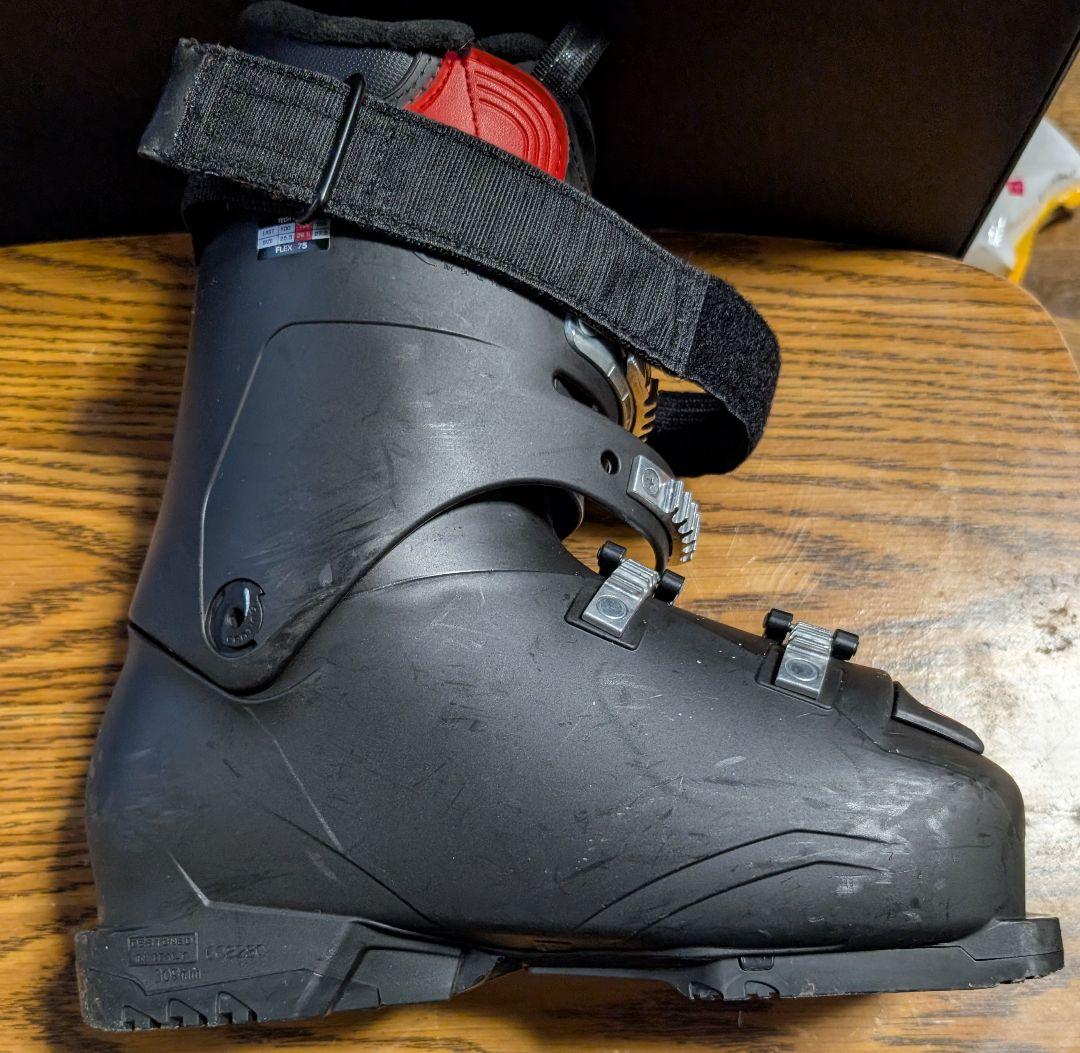 HEAD　next edge xp スキー ブーツ ブラック/レッド