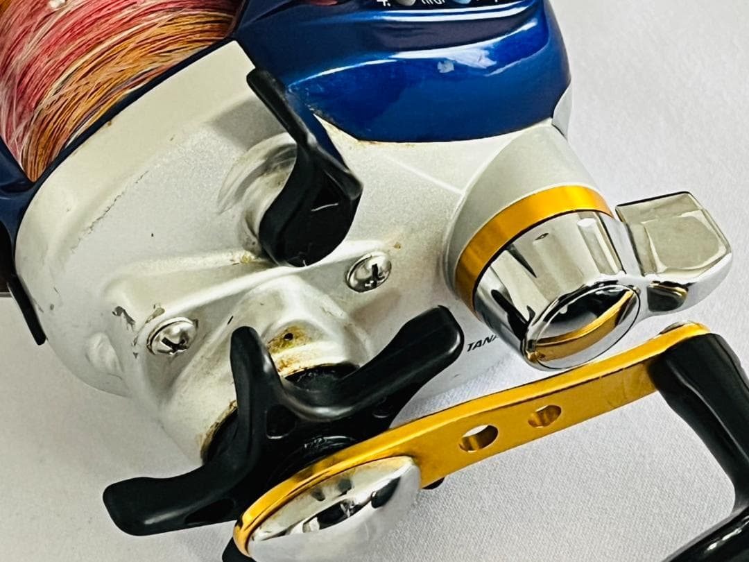 ◆DAIWA ダイワ ハイパータナコン400F 両軸リール ※充電コード欠品