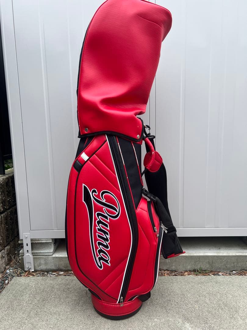 Puma キャディバッグ 赤