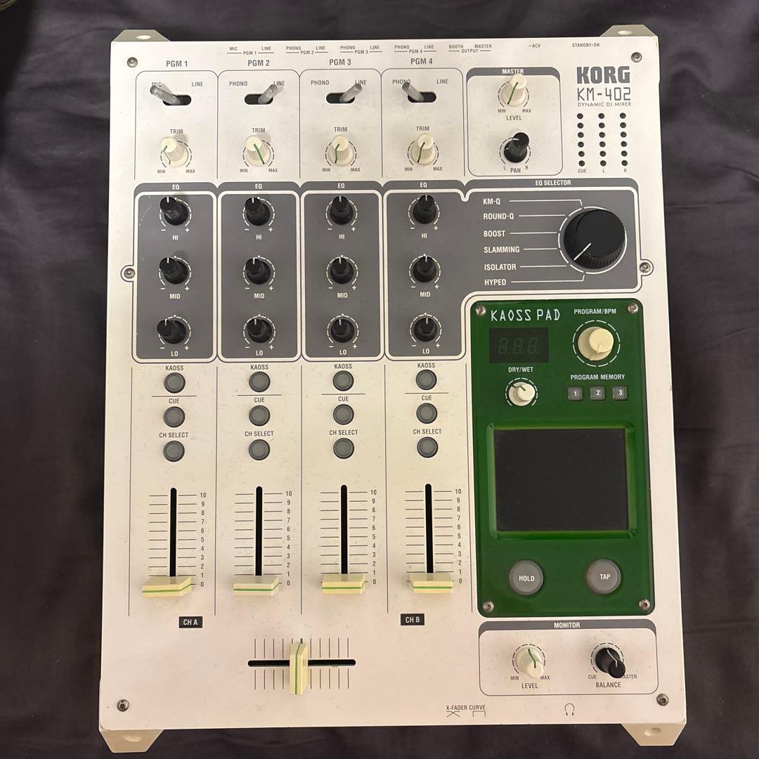 KORG KM-402 ダイナミックDJミキサー カオスミキサー