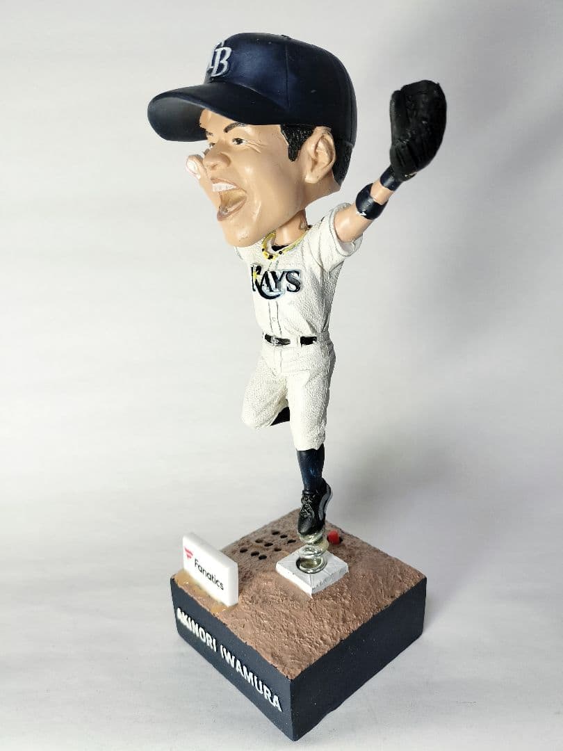岩村明憲／”アリーグ優勝” ボブルヘッド人形 (2018／タンパベイ・レイズ)