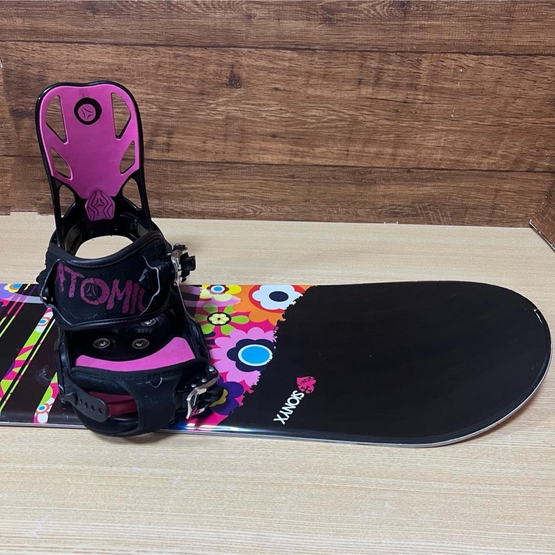 SIONYX 初心者オススメ　レディース　スノーボード3点セット　138cm