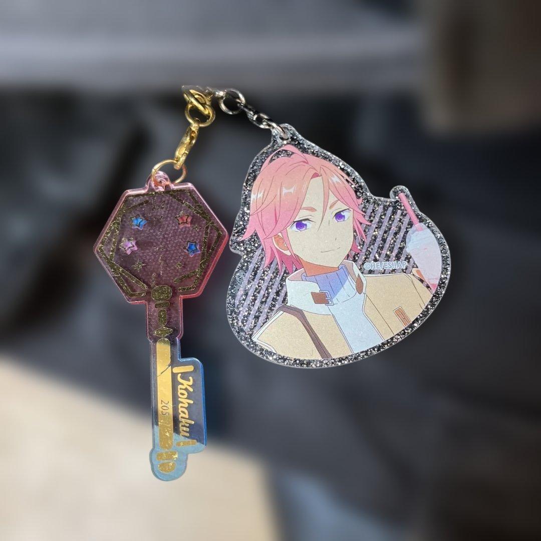 ケ*ン様 あんさんぶるスターズ 桜河こはく 缶バッジ 62個 痛バッグ あんスタ