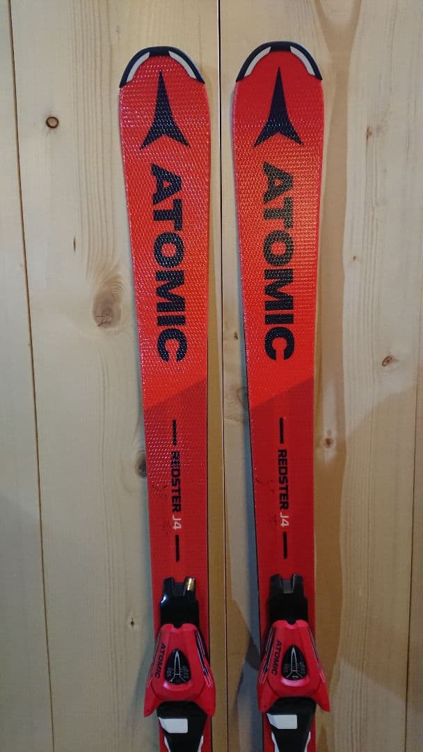 ATOMIC J4 150㎝①簡単調整ビン229～336㎜ アトミックスキー板