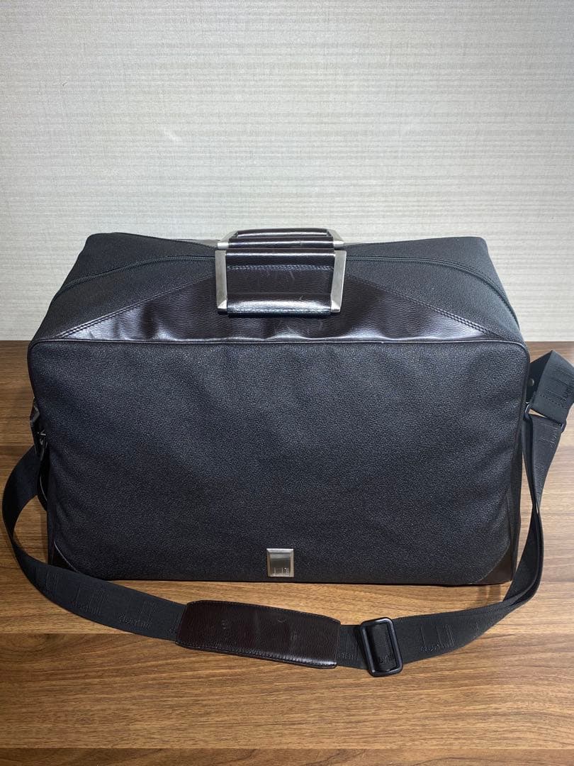 dunhill ダンヒル サイドカー ボストンバッグ トラベルバッグ