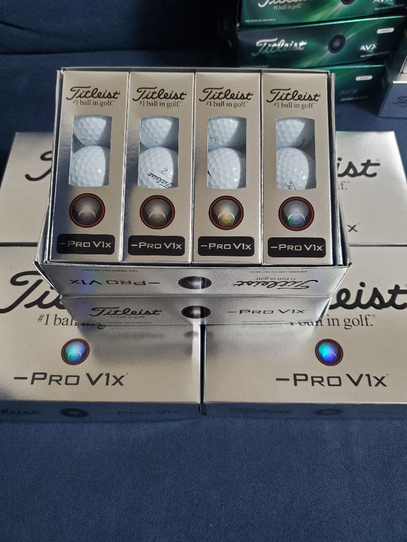 【新品】タイトリスト Pro V1x LEFT DASH 6ダース