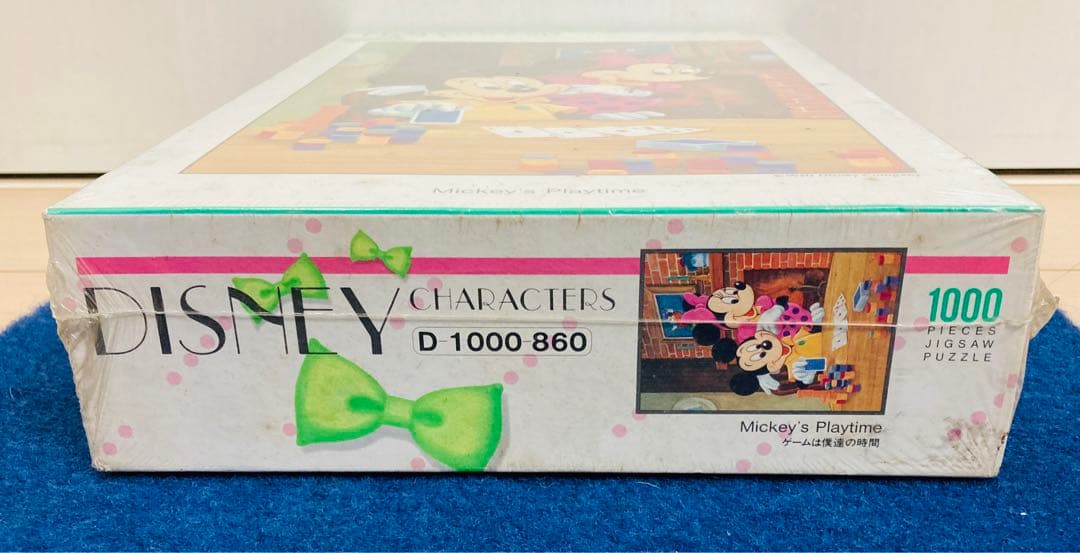 ゲームは僕達の時間　ディズニー　ジグソーパズル　1000ピース　テンヨー　レトロ