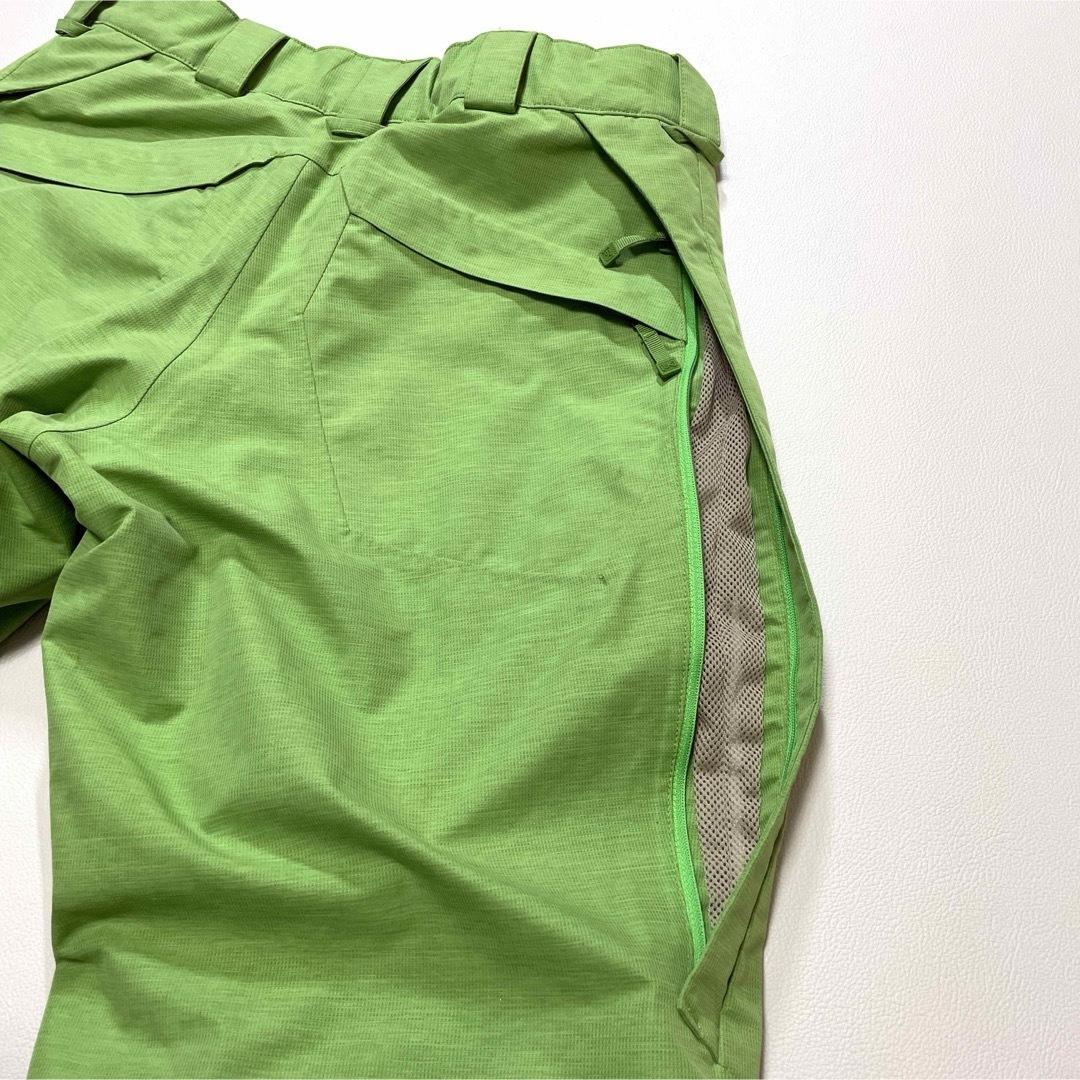 6712【美品】バートン　ak　パンツ　メンズ　ゴアテックス スノボ グリーン