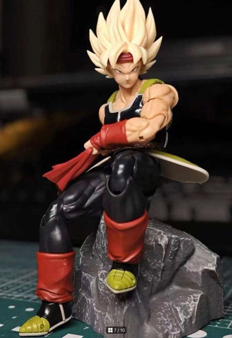 S.H.Figuarts用 ドラゴンボール バーダック カスタム品ヘッドパーツ