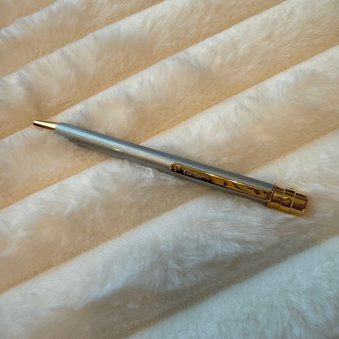 Cartier ボールペン シルバー
