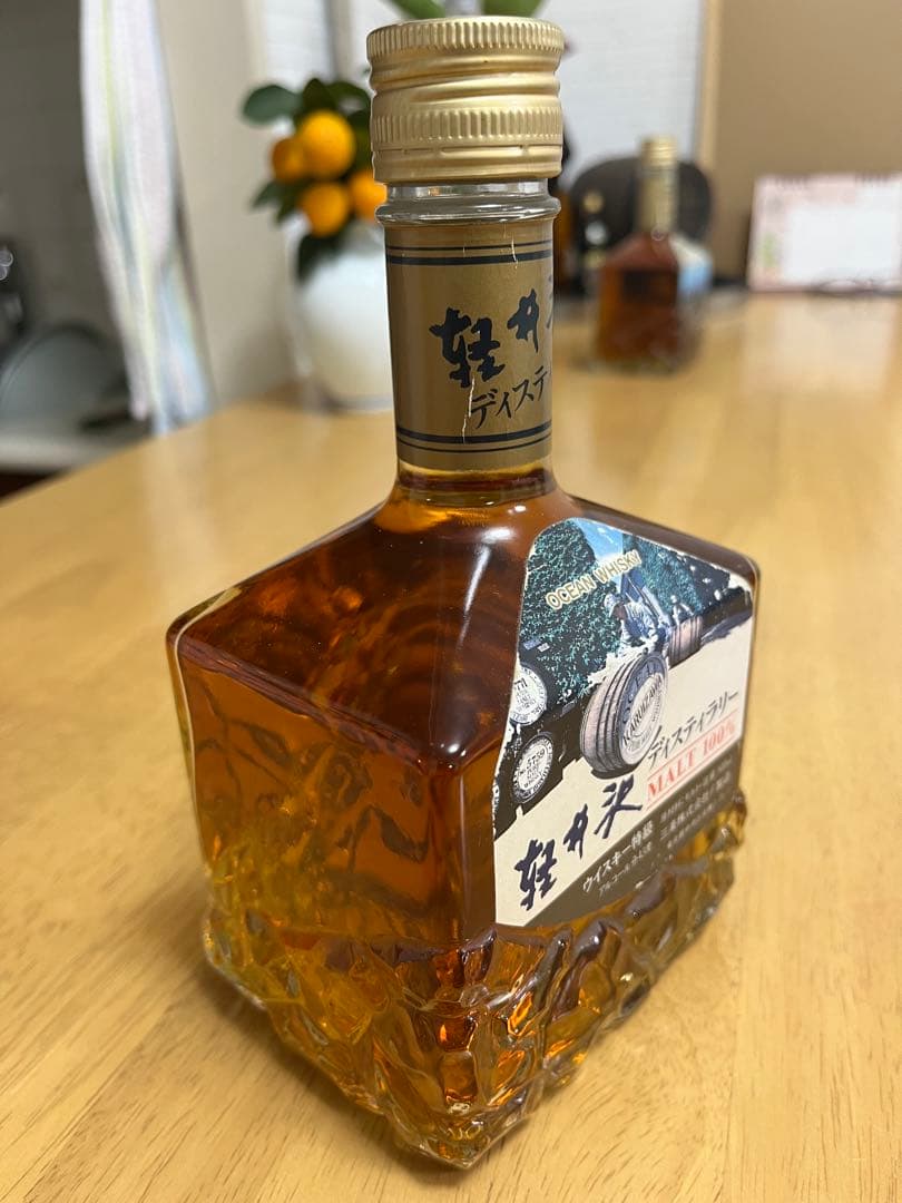 軽井沢ディスティラリー　MALT100%ウィスキー　メルシャン(三楽)