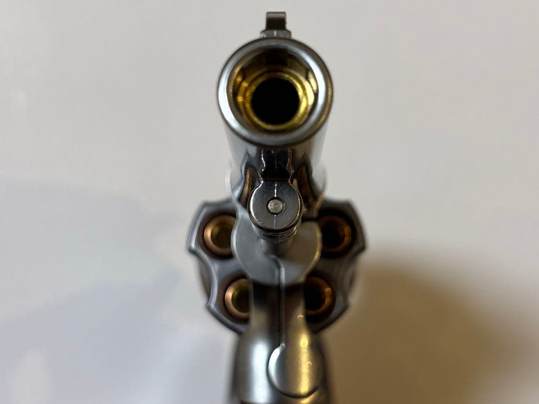 マルシン ポリスリボルバー 77ミリ銃身 シルバーABS