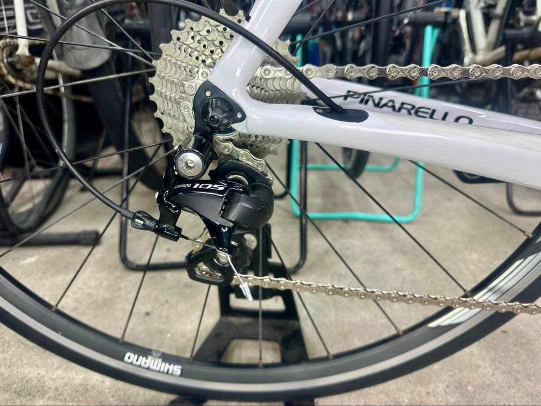 PINARELLO RAZHAフルカーボン消耗品交換済み！基本分解発送送料無料！