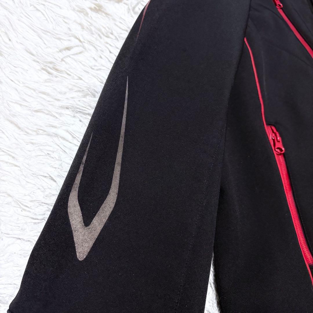 gamakatsu フィッシング用 ソフトシェルスーツ 上下 ブラック M