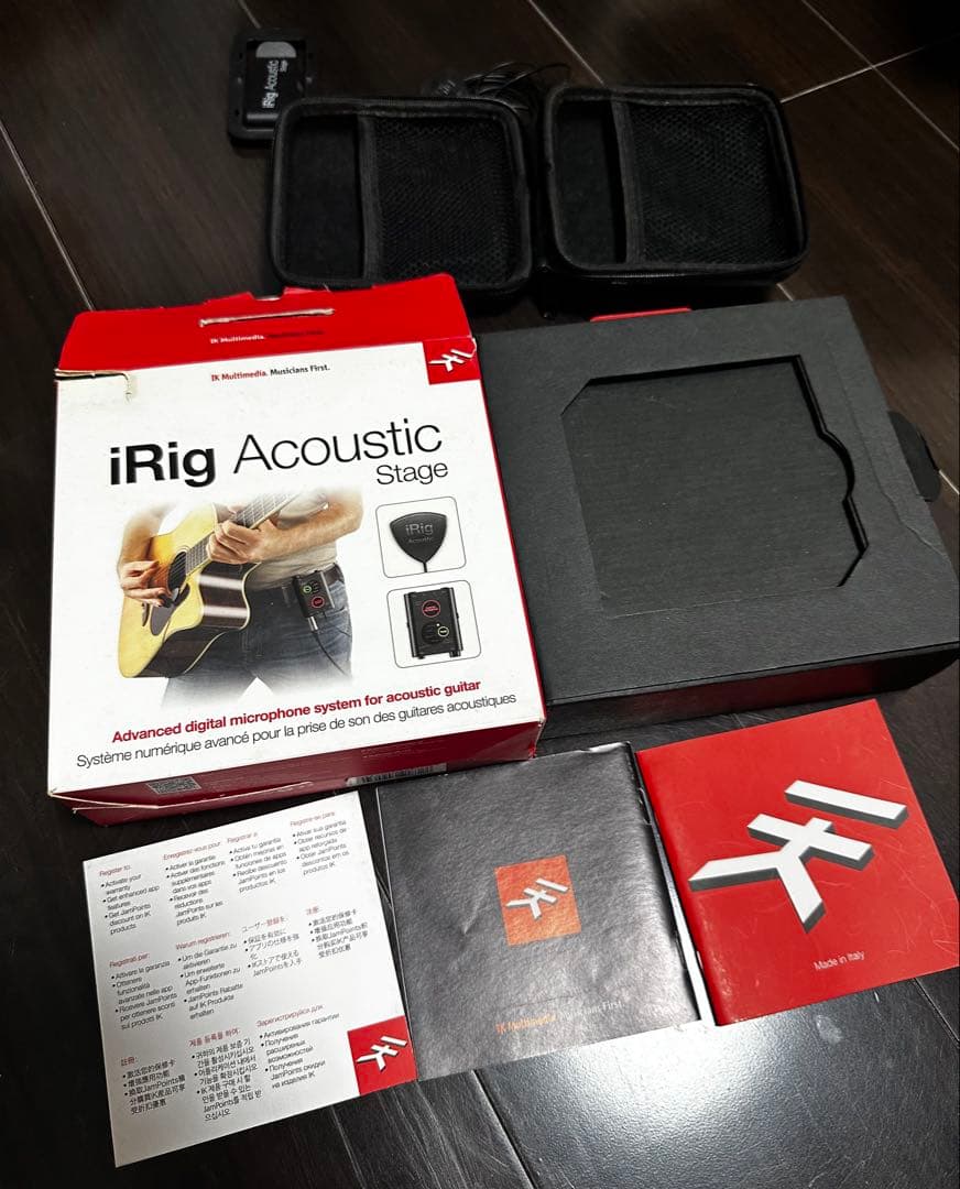 T*u様 iRig Acoustic Stage デジタルマイクロフォンシステム