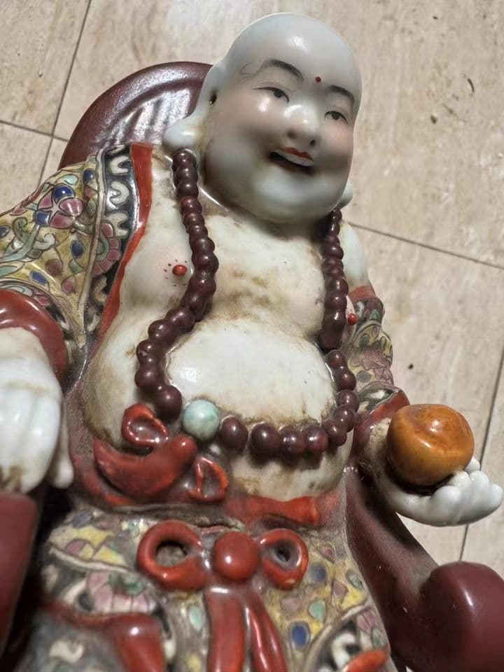 曽龍昇 パステルロッキング・チェア 羅漢仏像