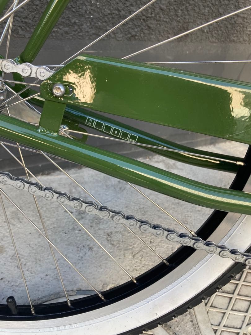 【新品】ビーチクルーザー_26インチ_ダークグリーン