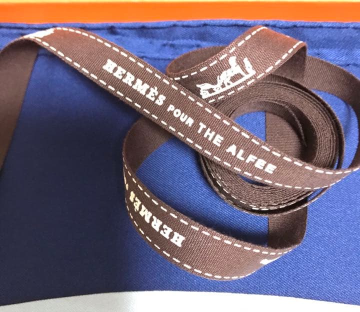 HERMES エルメス スカーフ THE ALFEE 25周年レディース