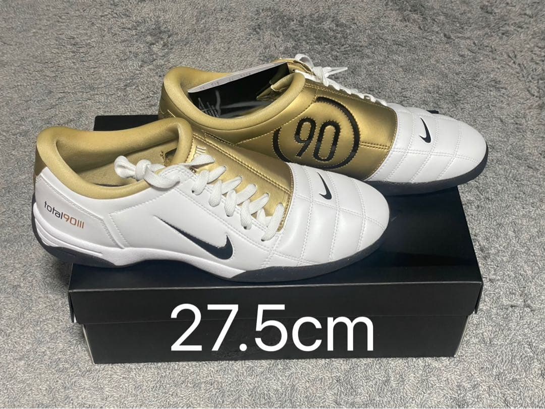 【最終値下げ】トータル90 ゴールド 27.5cm