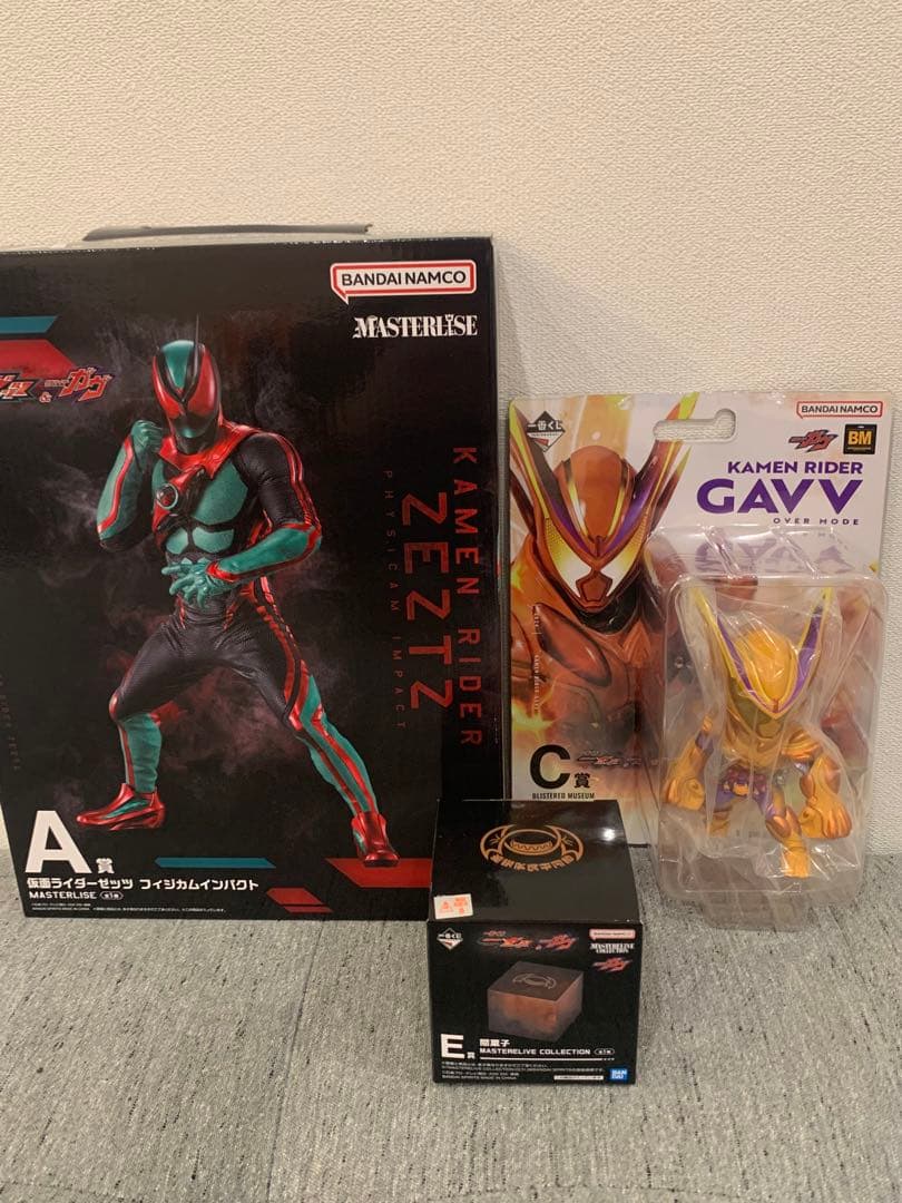 m*a様 仮面ライダーゼッツ＆仮面ライダーガヴ　一番くじ　まとめ売り