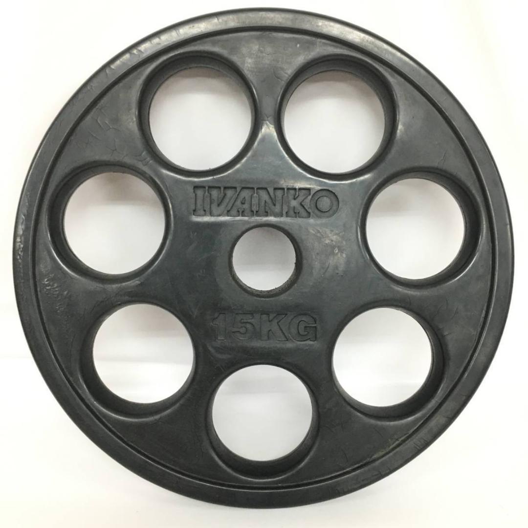 IVANKO/イヴァンコ 計107.5kg オリンピック ラバー プレート