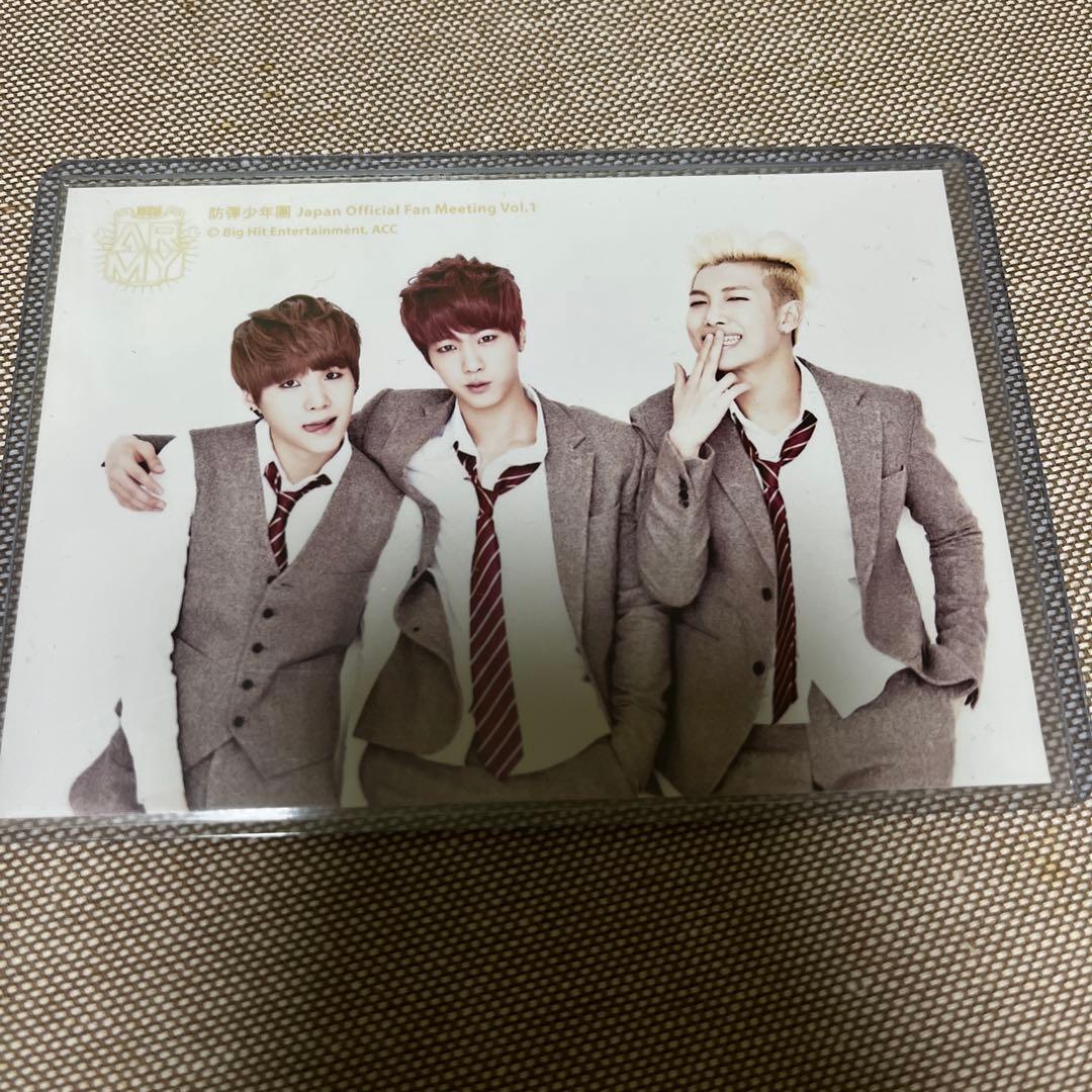 BTS 日本　ファンミーティング　Vol1 ファンミ　生写真　ユンギ　コンプ