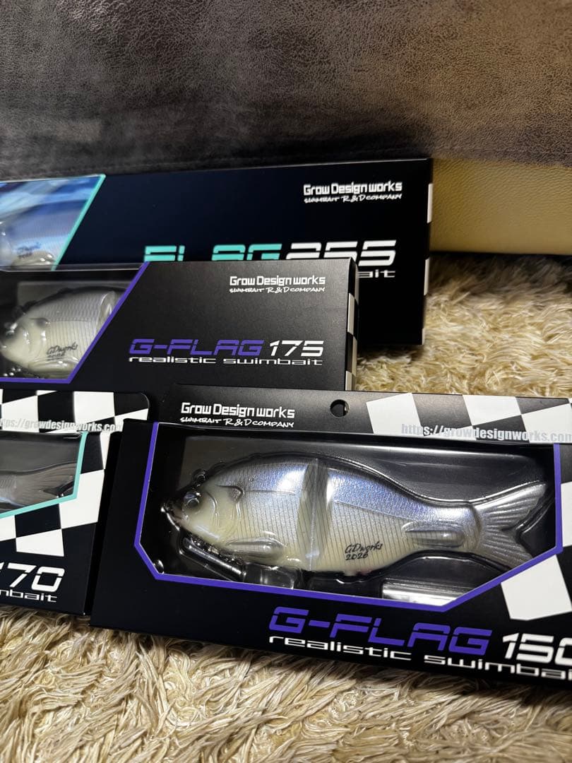 Grow Design works スイムベイト 4種セット